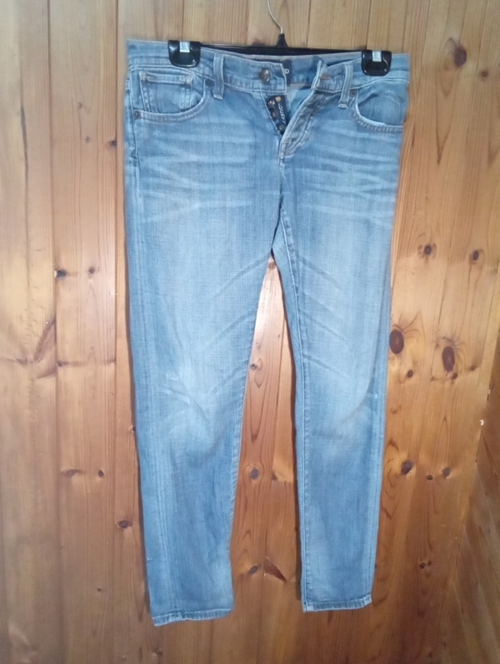 Lucky Brand 0/25 Women's Light Wash Button Fly Sienna Cigarette Skinny Jeans
